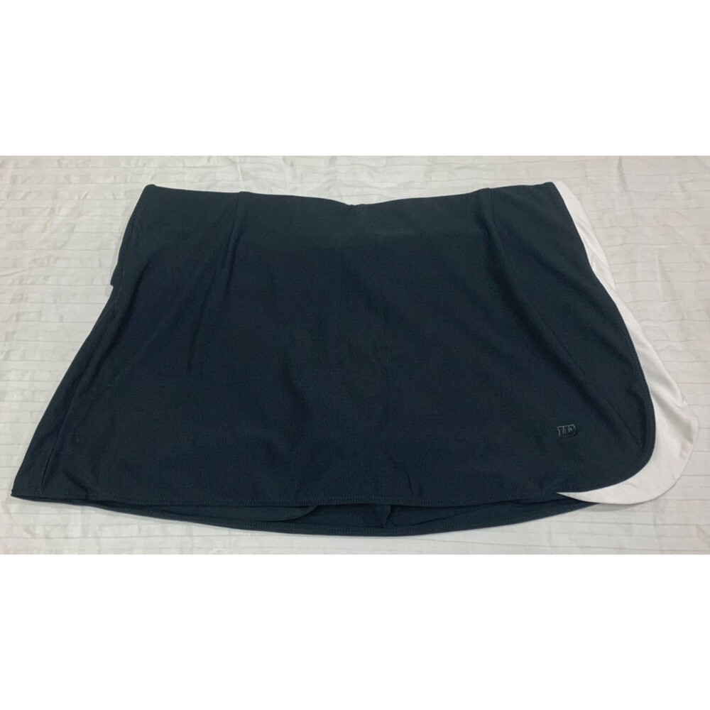 WILSON ATHLETIC WOMENS PULL ON SKIRT SKORT WITH BUILT SHORTS SIZE L